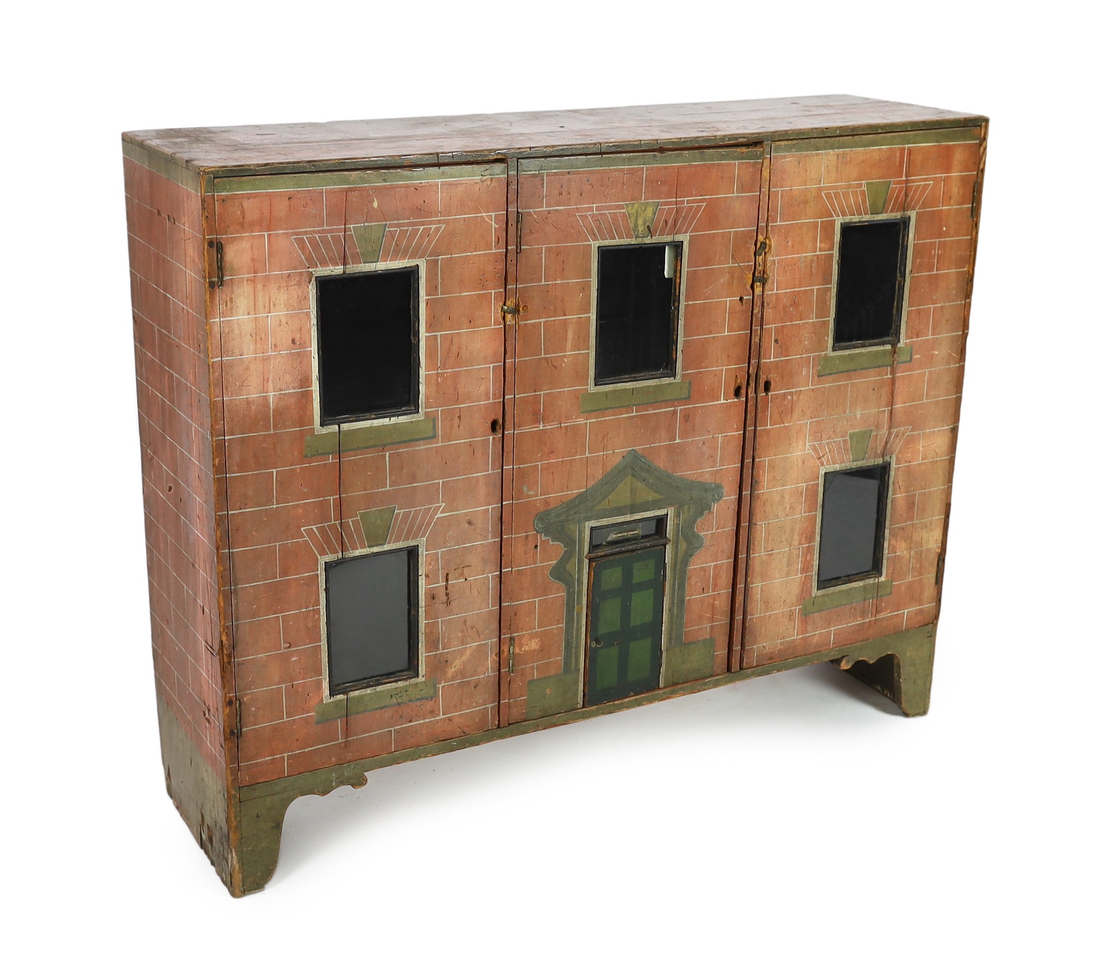 'Wingate House': An English cupboard house, early 19th century